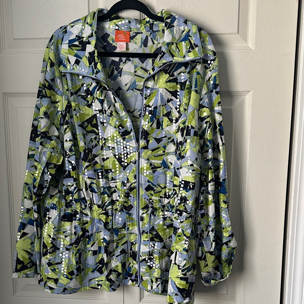 Hearts of Palm Woman Patterned Fabric